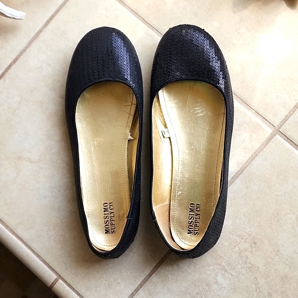 Chaussures Slip-On Femme Mossimo Supply Co. Loretta - Rayures Noires - Taille 7